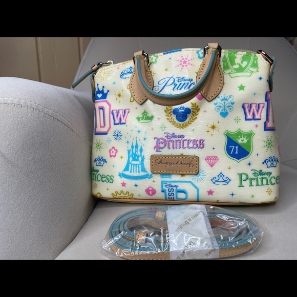 New! Dooney & Bourke 2013 Walt Disney World Princess Half Marathon Mini Handbag - Picture 2 of 7